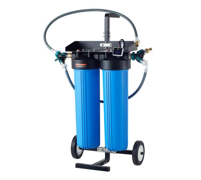 Bekalkis dejonizuoto vandens automobilių plovimo sistema0