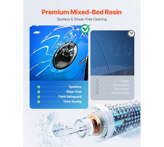 Bekalkis dejonizuoto vandens automobilių plovimo sistema1