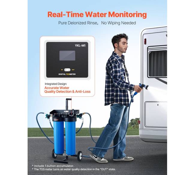 Bekalkis dejonizuoto vandens automobilių plovimo sistema2