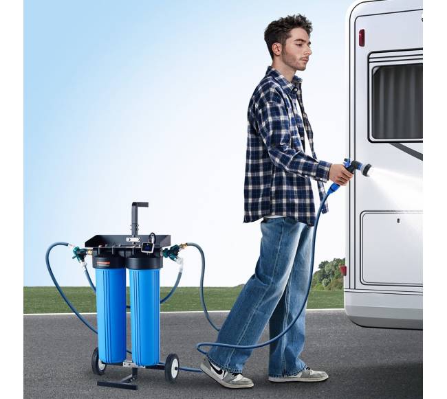 Bekalkis dejonizuoto vandens automobilių plovimo sistema7