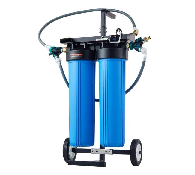 Bekalkis dejonizuoto vandens automobilių plovimo sistema9