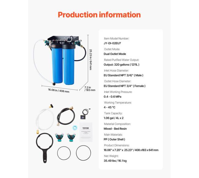 Dejonizuotos vandens sistema automobiliams su TDS matuokliu6
