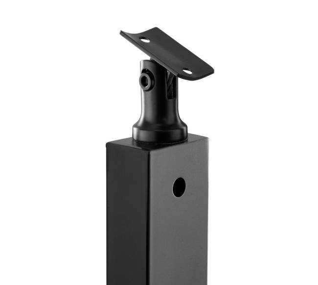 juoda turėklų stulpų paketas, 4 vnt.10