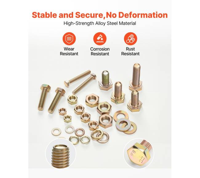 906 dalių varžtų ir veržlių rinkinys2