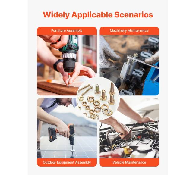 906 dalių varžtų ir veržlių rinkinys5