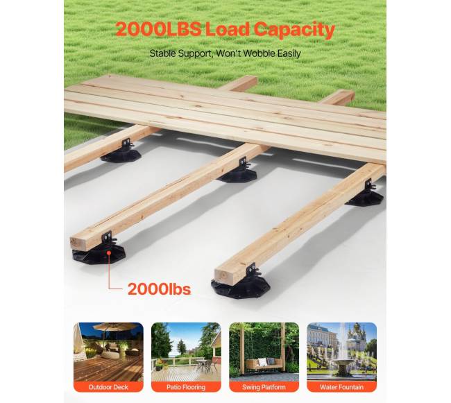 24 vnt. reguliuojamos terasos atramos pamatas1