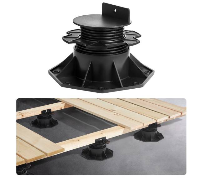 12 vienetų reguliuojama terasos atrama0