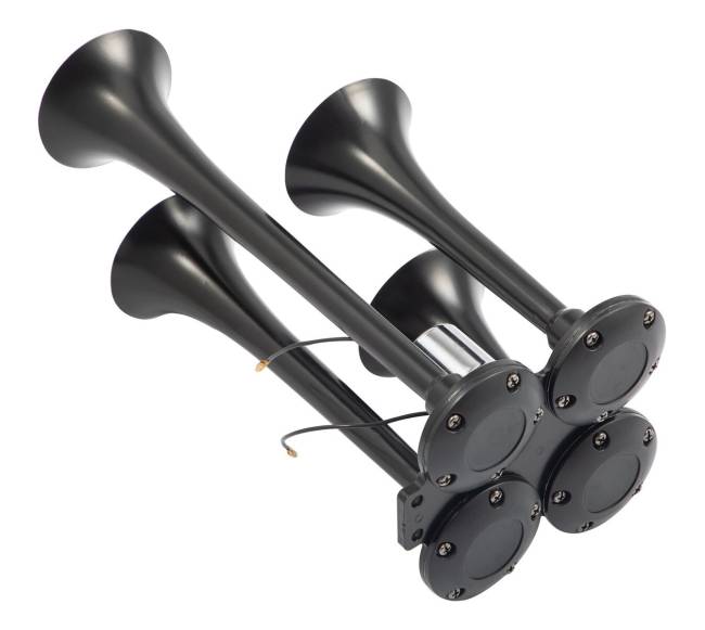 Keturių trimitų oro signalas su kompresoriumi10