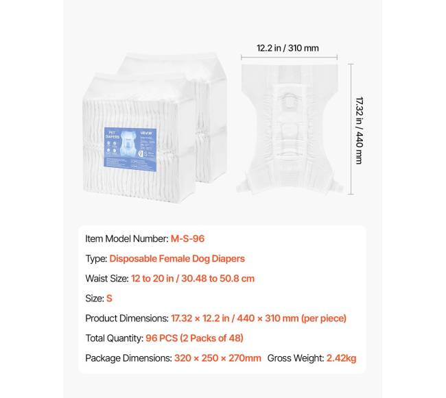 Vienkartinės super sugeriančios sauskelnes mažiems šunims6
