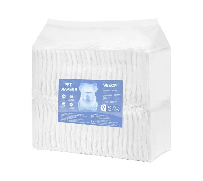 Vienkartinės super sugeriančios sauskelnes mažiems šunims8