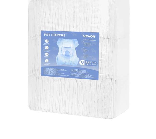 Vienkartinės sauskelnės kalėms M dydžio 144 vnt.8