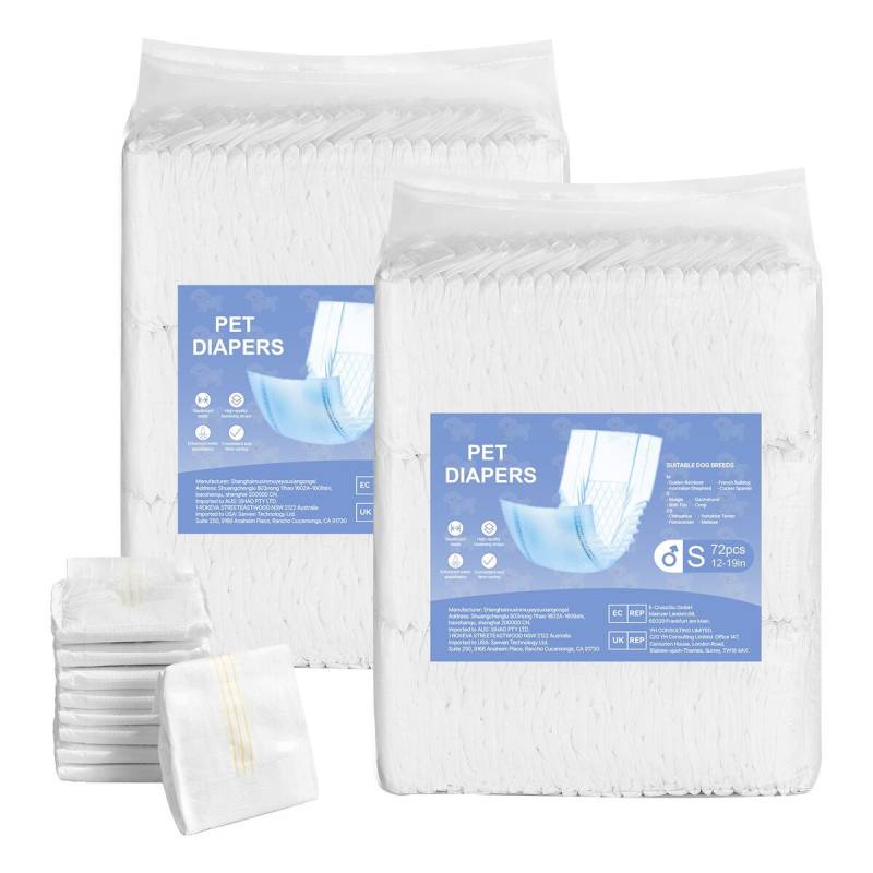 Vienkartinės sugeriančios šunų vystyklės, 144 vnt.0