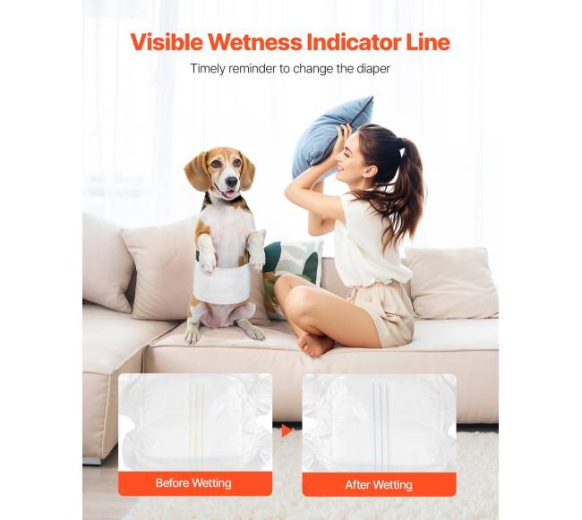 Vienkartinės sugeriančios šunų vystyklės, 144 vnt.5