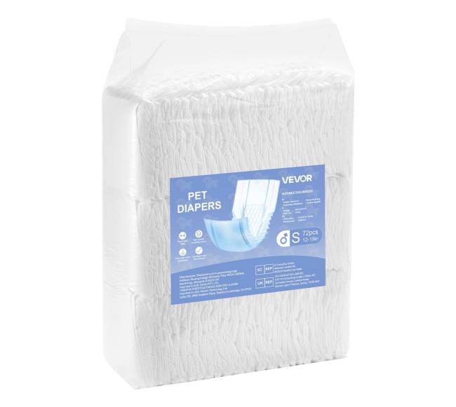 Vienkartinės sugeriančios šunų vystyklės, 144 vnt.9