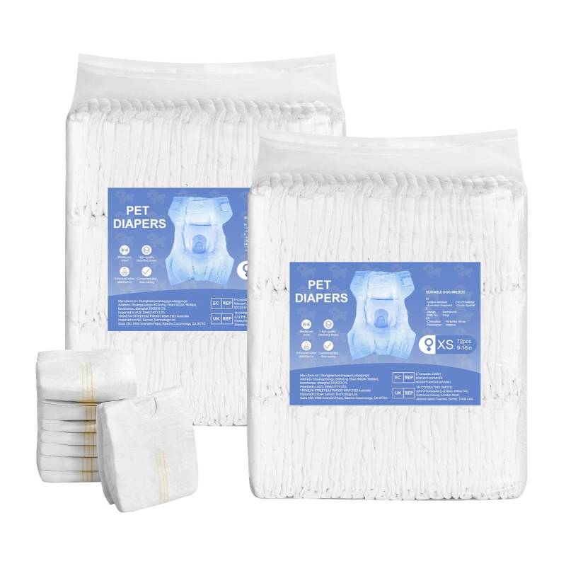 Vienkartinės šunų sauskelnės patelėms0