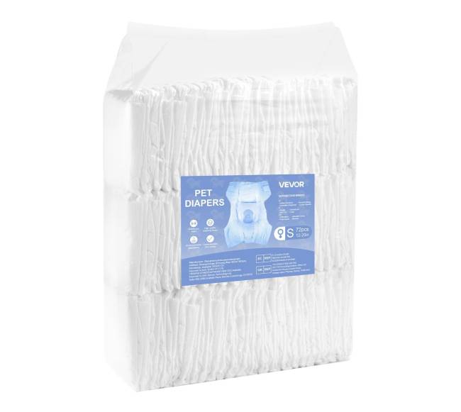 Vienkartinės sauskelkės mažoms kalėms, 144 vnt.9