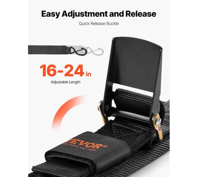 Ištraukiamos sagties diržai 5 cm x 60 cm valtims (2 vnt.)4