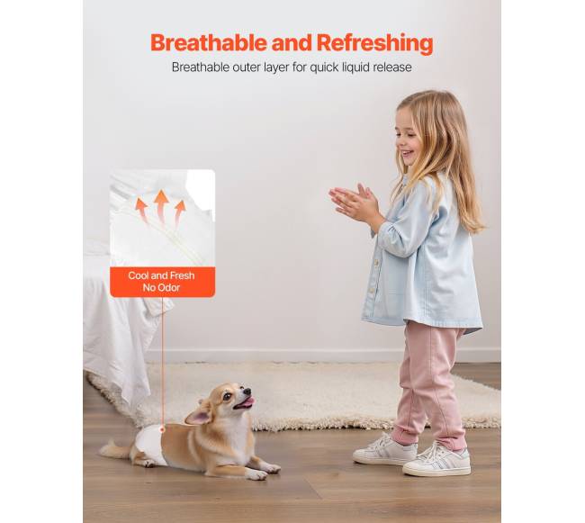 Vienkartinės šunų sauskelnės, XS dydis, 96 vnt.3