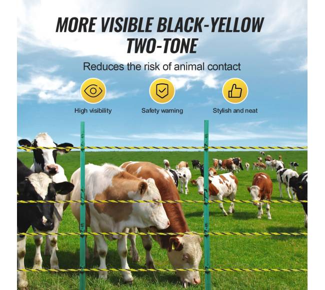 Elektrinė tvoros viela gyvūnams 500 m5