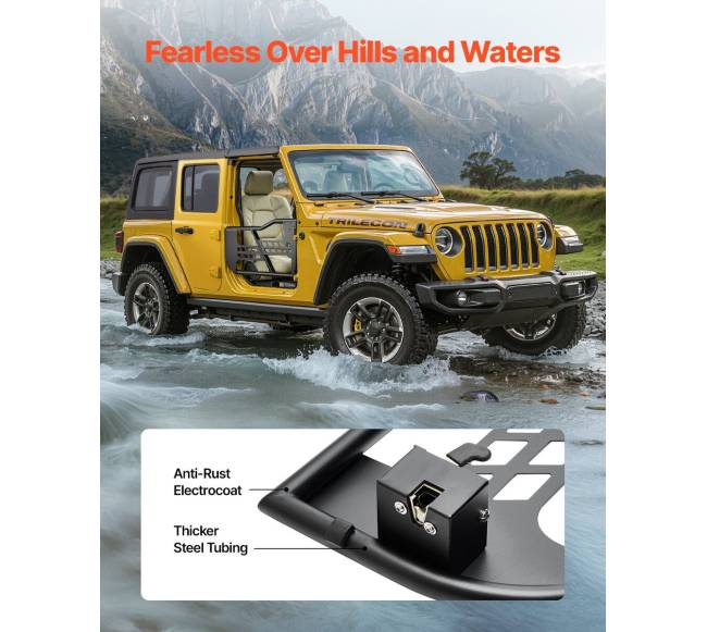 2-duris džipo vamzdinės durys 2007-2018 JK4