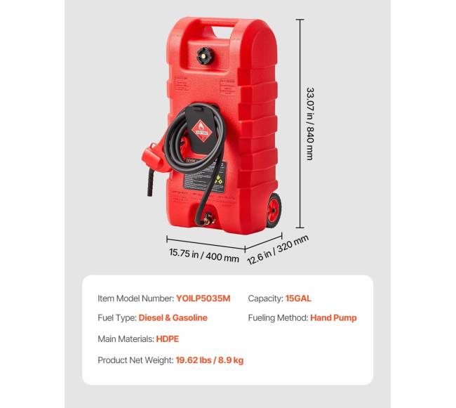 15 galonų kuro talpykla su pompa6