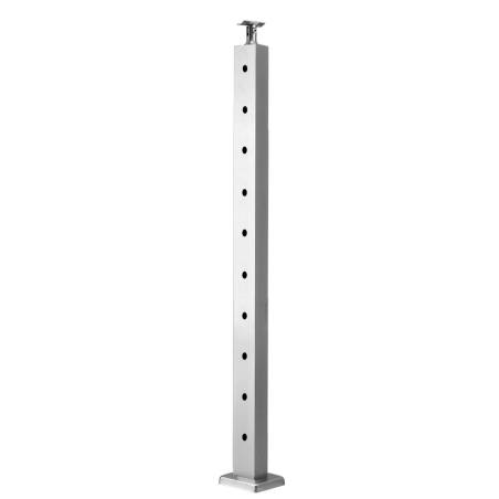 nerūdijančio plieno laiptų turėklų stulpas 91 cm0