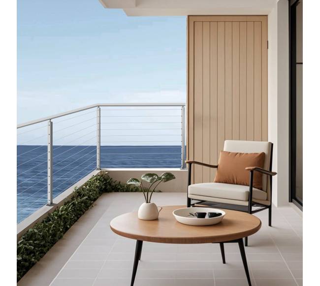 nerūdijančio plieno laiptų turėklų stulpas 91 cm7