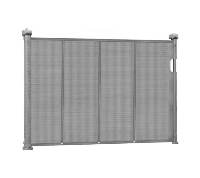 Pilka traukiama apsauginė tvorelė vaikams ir augintiniams9