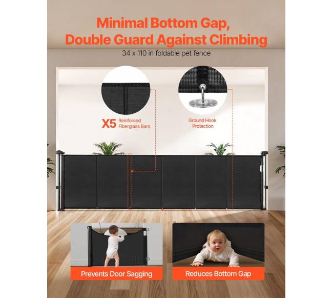 Ištraukiama vaikiška užtvara 870 mm x 2800 mm1