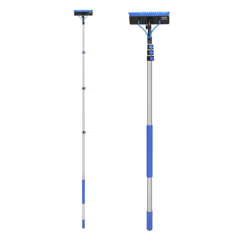 Saulės plokščių valymo vamzdis su teleskopine rankena0