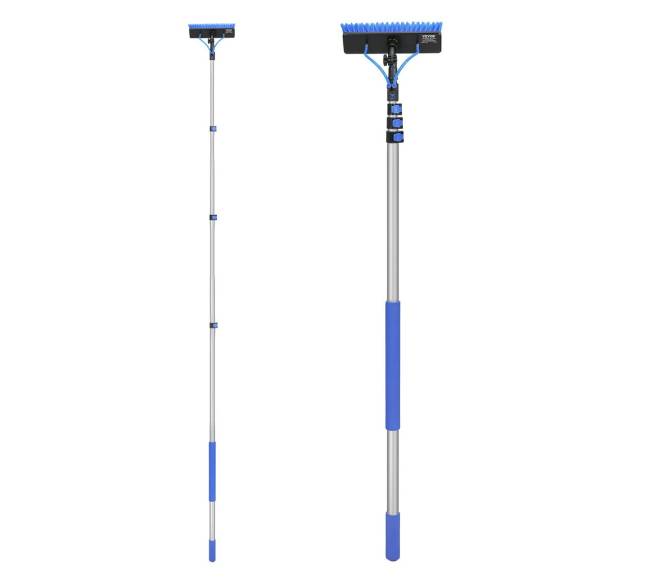 Saulės plokščių valymo vamzdis su teleskopine rankena9