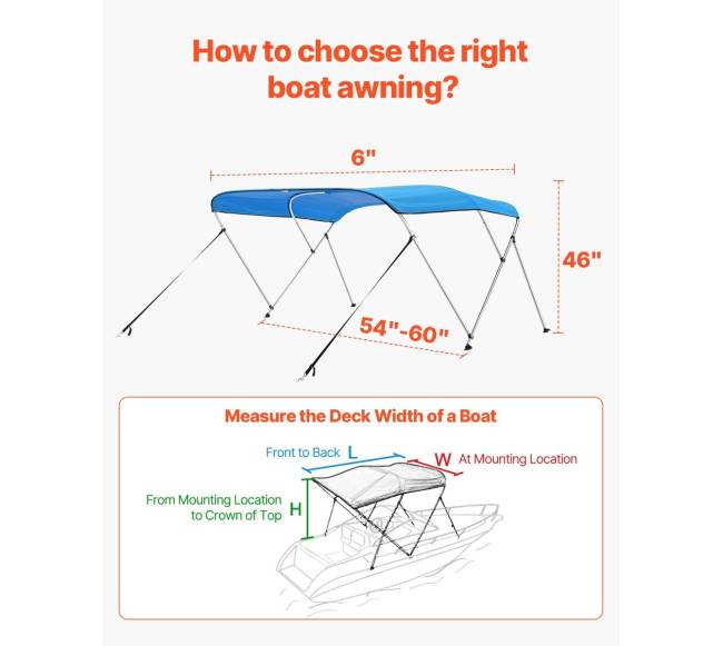 Trijų lankų laivo biminis stogas 6 pėdų4