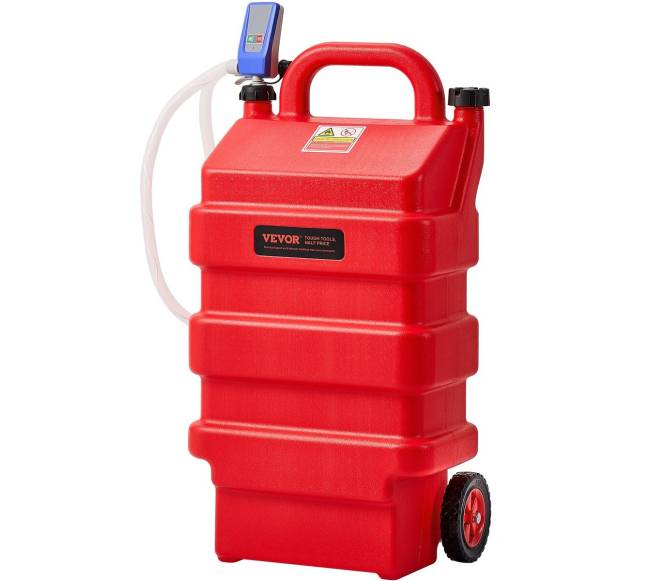 Nešiojama 60 litrų kuro talpykla su elektriniu siurbliu0