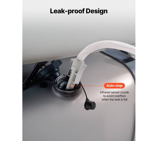 Nešiojama 60 litrų kuro talpykla su elektriniu siurbliu4