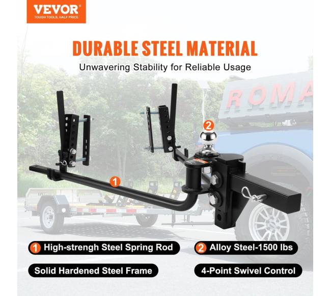 680 kg svorio paskirstymo kablys su 58.7 mm kamuoliu1