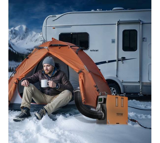 Dyzelinis oro šildytuvas 8 kW, nuotolinio valdymo pultas7