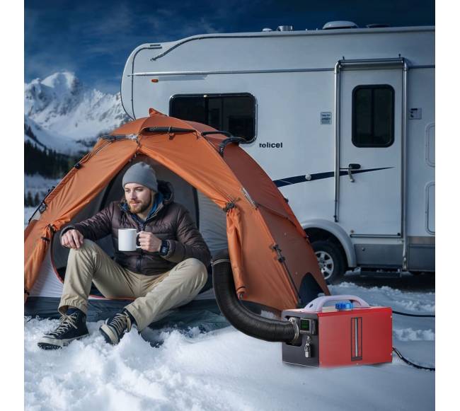 Dyzelinis oro šildytuvas su LCD valdikliu7