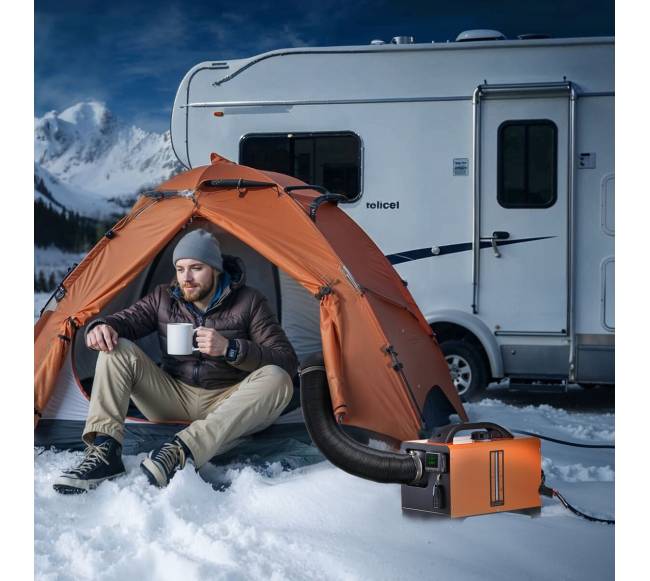 Dyzelinis oro šildymas 8 kW su ekranu7