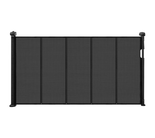 Ištraukiamos vaikų varteliai juodi0