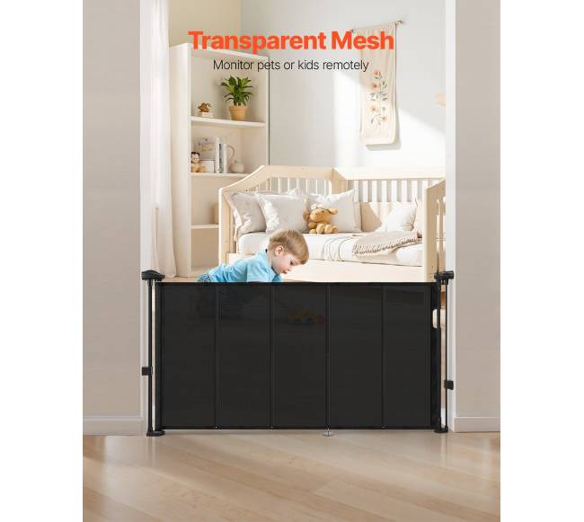 Ištraukiamos vaikų varteliai juodi3