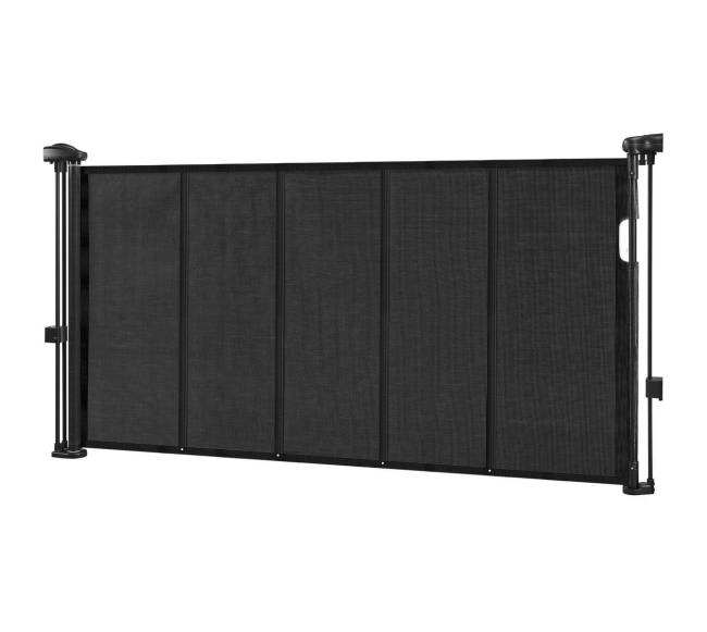 Ištraukiamos vaikų varteliai juodi9