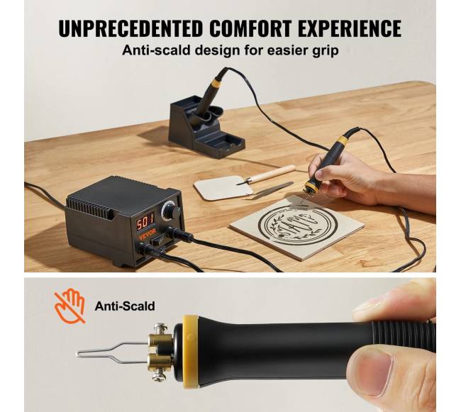 Reguliuojama pirografijos plunksna su 23 antgaliais5