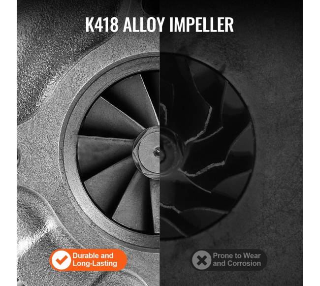 Turbokompresorius su tarpinėmis 1.5L-4.0L varikliams4