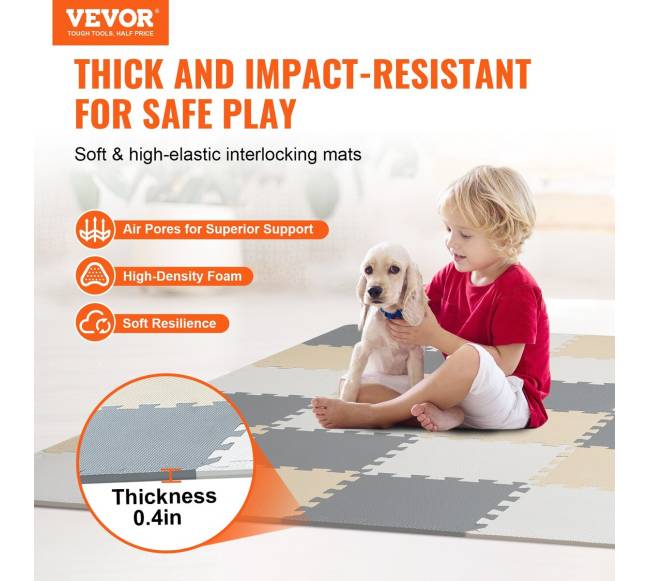 Vaikiška EVA kilimėlių dėlionė1