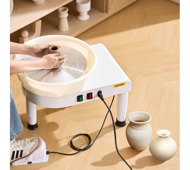 keramikos žiedimo ratas 35 cm, reguliuojamas greitis7