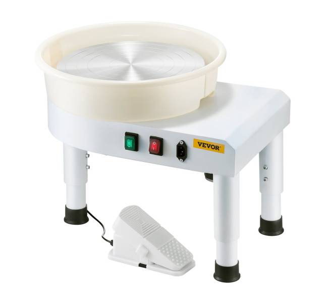 keramikos žiedimo ratas 35 cm, reguliuojamas greitis8