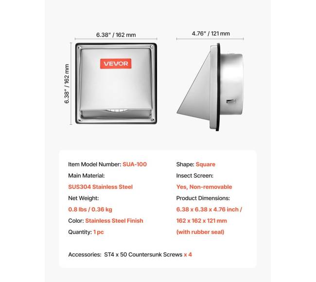 97 mm išorinis ventiliacijos dangtelis6