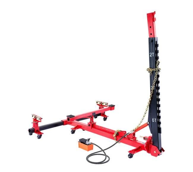 Automobilio kėbulo tiesintuvas su oro pagalvės domkratu0