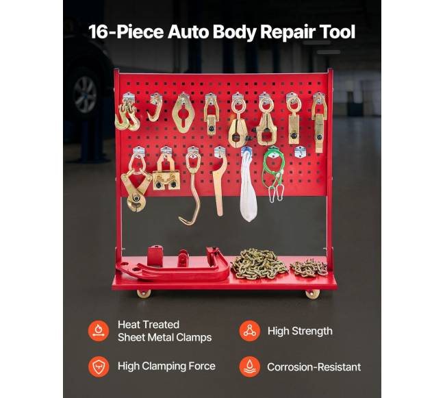 Automobilio kėbulo tiesintuvas su oro pagalvės domkratu4