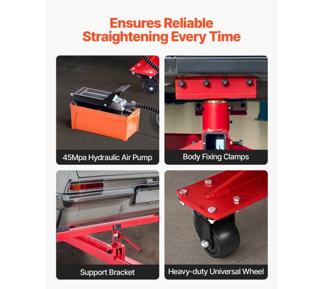Automobilio kėbulo tiesintuvas su oro pagalvės domkratu5